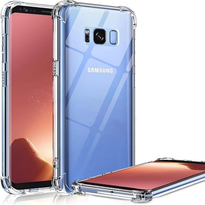 Funda RINGKE Fusion para Galaxy S8, flexible y resistente a golpes, parte trasera transparente antiamarillamiento