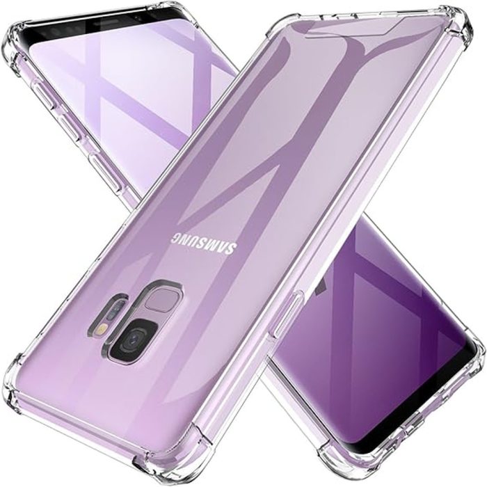 Funda Ringke Fusion para Galaxy S9 - Silicona flexible, policarbonato transparente, antiamarillamiento