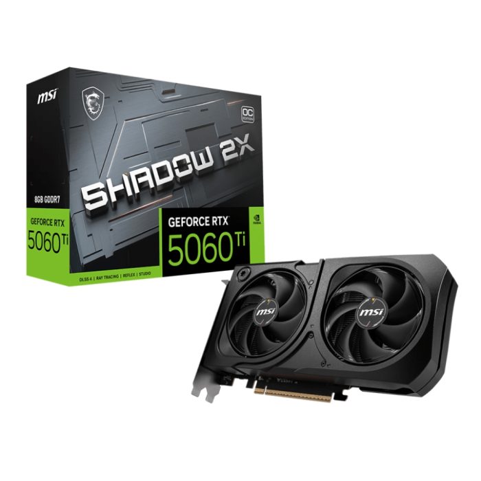 MSI GeForce RTX 5060 Ti - Tarjeta gráfica PCIe para juegos, rendimiento excepcional y gráficos fluidos