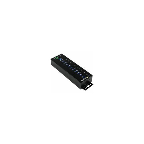 Concentrador Industrial USB 3.0 de 10 Puertos - Con proteccion de descargas