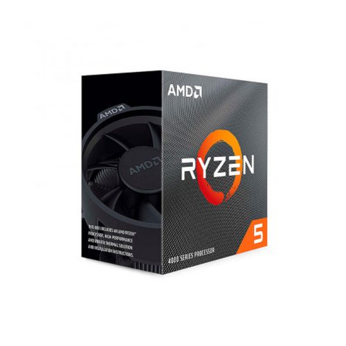 Procesador AMD Ryzen 5 4500 3.6GHz, 6 núcleos, 8MB caché, socket AM4, alto rendimiento para gaming