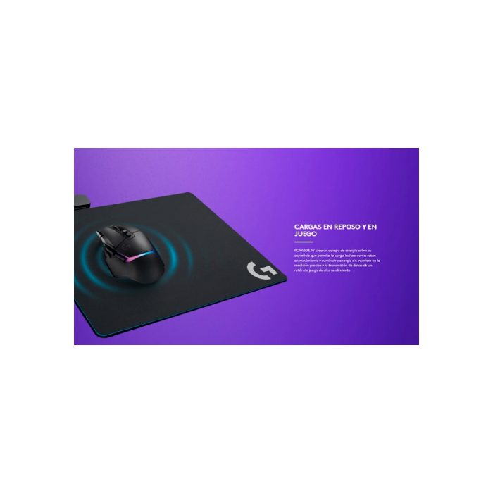 Mouse gaming inalámbrico Logitech Power Play 2: precisión y libertad de movimiento