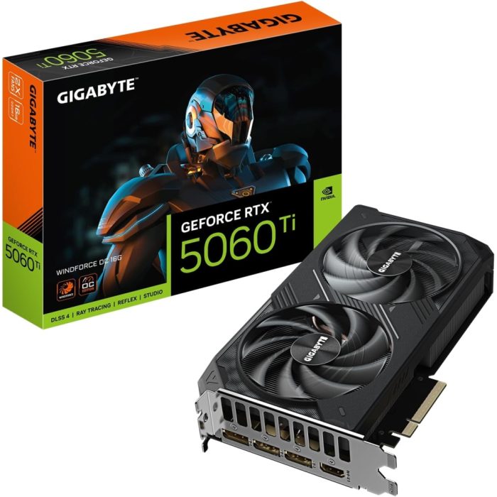 NVIDIA GeForce RTX 5060 Ti - Tarjeta gráfica PCIe para gaming de alto rendimiento | MSI