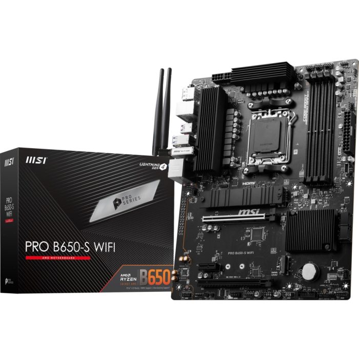 MSI B650 Motherboard AM5 - Alta compatibilidad, rendimiento superior para tu PC gaming