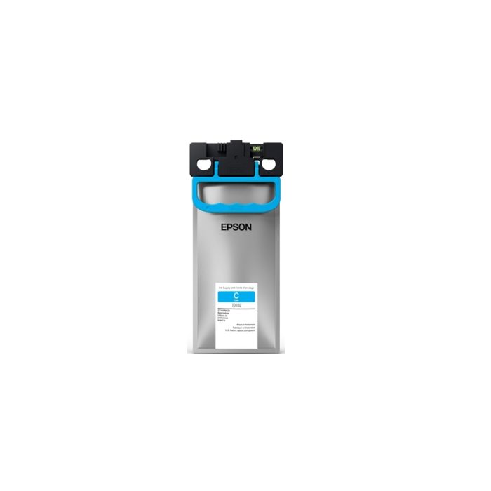 Tinta EPSON T01C Cyan para impresoras: calidad profesional y colores vibrantes