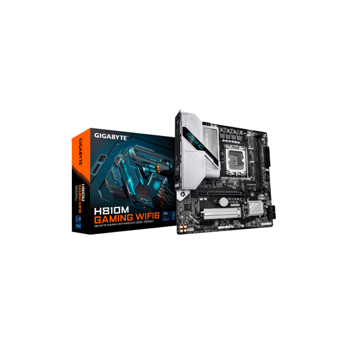 Gigabyte H810M Gaming WiFi 6 - Placa base DDR5 LGA con conexión avanzada para gamers