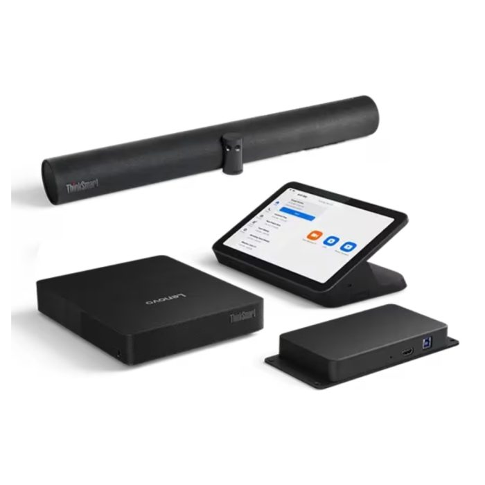 Kit ThinkSmart Lenovo con barra de sonido 180 y Windows 11 IoT - Conectividad optimizada y diseño compacto