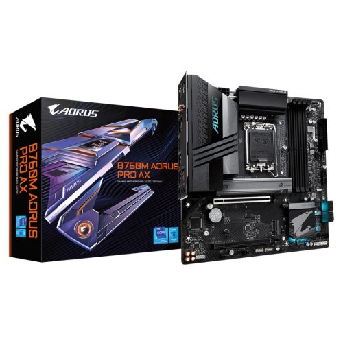 Placa Base B760M Aorus Pro AX DDR5 para Juegos, Alta Velocidad y Conectividad Avanzada
