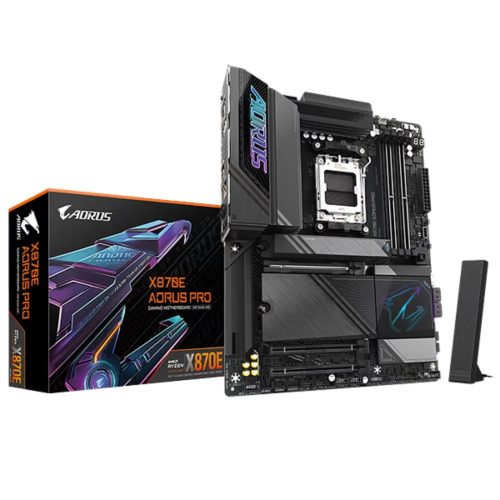 Placa base Gigabyte AORUS X870E AM5 ATX DDR5, WiFi 7 y HDMI para gamers avanzados