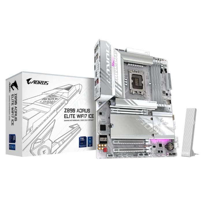 Placa base Gigabyte Z890 Aorus Elite WiFi 7, ATX, DDR5, HDMI, LGA 1851 - Rendimiento Premium