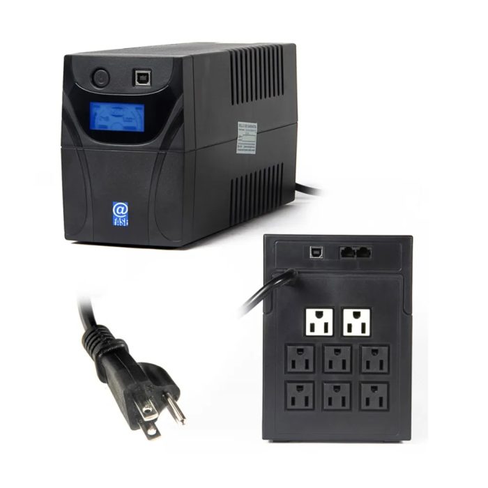 UPS Interactivo ELISE POWER PBOX-650, 650VA, 360W - Protección y respaldo para tus dispositivos electrónicos