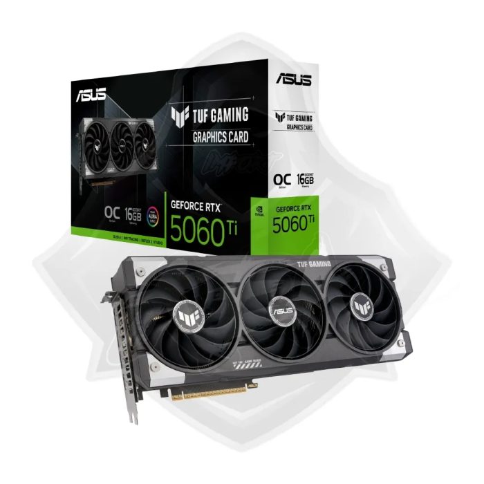 Tarjeta gráfica ASUS TUF RTX 5060 OC 8GB - Alto rendimiento y conexión VGA para gamers