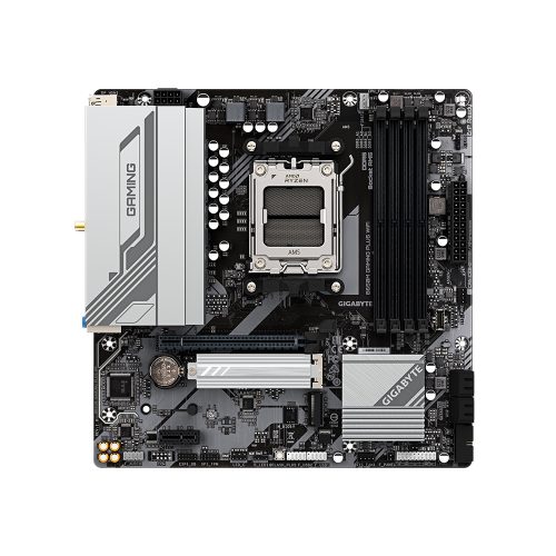 Motherboard Gigabyte B650M GAMING PLUS WIFI mATX, Chipset AMD B650, Socket AM5 - Ideal para Gaming