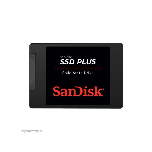 SanDisk Plus SSD 480GB - Rápido y Compacto 2.5" SATA 6Gb/s para Mejora de Rendimiento