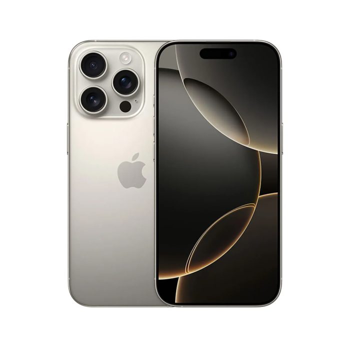 iPhone 16 Pro 128GB en titanio natural - Pantalla OLED 6.3" 5G, 8GB RAM, cámaras de alta resolución