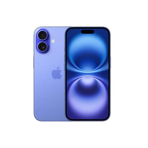 iPhone 16 Apple 128GB 5G OLED 6.1" Ultramarino, 8GB RAM, Doble SIM, Cámaras 48MP + 12MP