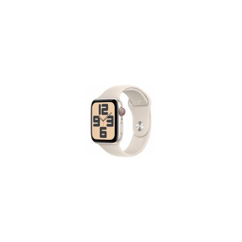 Apple Watch SE 44mm Starlight: Smartwatch con GPS, monitores de salud y 32GB de memoria