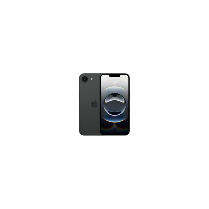 iPhone 16e de 128GB en negro, 5G, pantalla OLED 6.1", 48MP cámara, batería 4005mAh, SIM libre