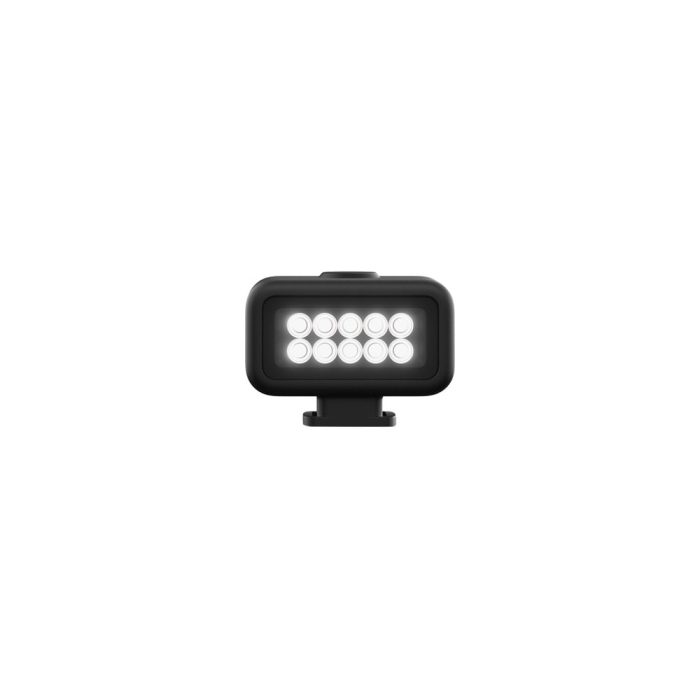 Luz de vídeo GoPro ALTSC-001 con soporte para cámaras - Base negra ideal para grabaciones profesionales