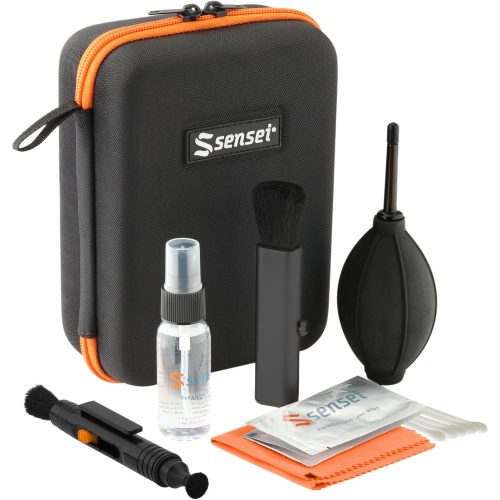 Kit de limpieza óptica Sensei Deluxe DOC-CK con estuche | Cuidado y mantenimiento para tus lentes