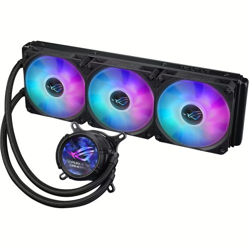 Cooler líquido Asus ROG Strix LC III 360mm con pantalla LCD y RGB – Refrigeración eficiente y elegante