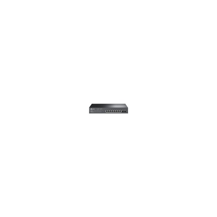 Conmutador TP-Link JetStream TL-SG2210MP, 10 puertos Gigabit PoE+, montaje en rack, ideal para redes