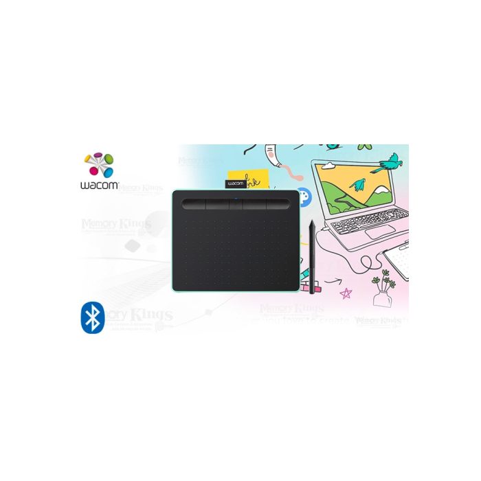 Tableta Wacom Intuos Pen BT Medium Verde Pistacho - Creatividad sin límites y conectividad Bluetooth