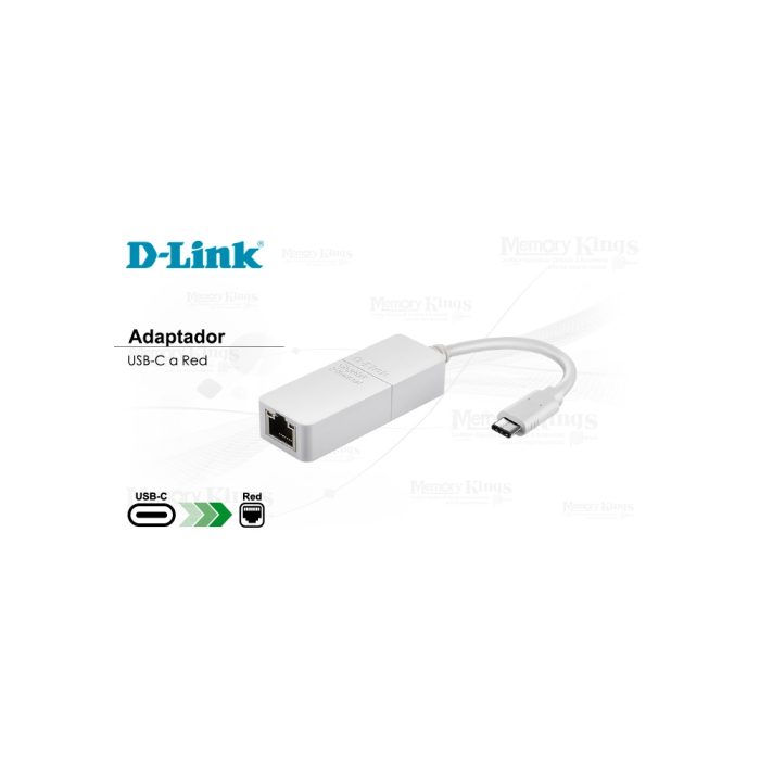 Adaptador USB-C a Red D-Link DUB-E130 - Conectividad Rápida y Estable para tu Dispositivo