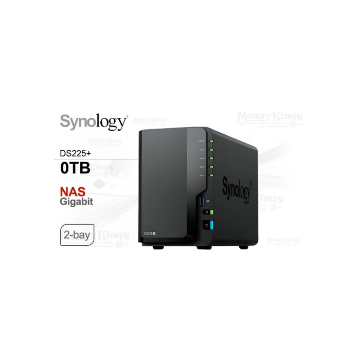 Sinology DS225+ NAS para Almacenamiento Expandible - 2 Bahías, Ideal para Hogar y Oficina