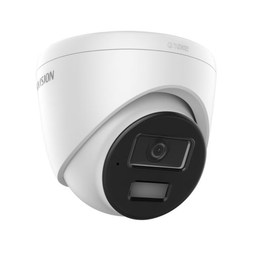 Cámara de vigilancia Hikvision 2 MP híbrida para interiores y exteriores con luz inteligente