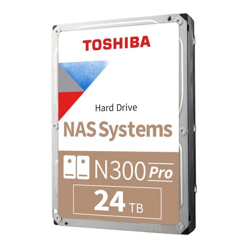 Toshiba N300 Pro 24TB NAS: Almacenamiento de alta capacidad para servidores y sistemas de vigilancia