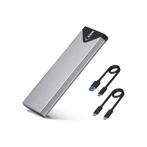 Caja externa SSK SHE-C325 Pro para SSD M.2 NVMe/SATA USB-C 3.2 Gen 2, 2242/2260/2280