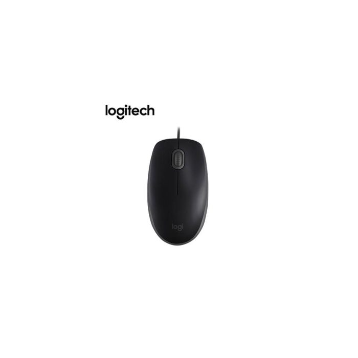 Mouse Logitech M110 Silent Óptico USB Negro - Silencioso, Confortable y Preciso para Trabajo o Juegos