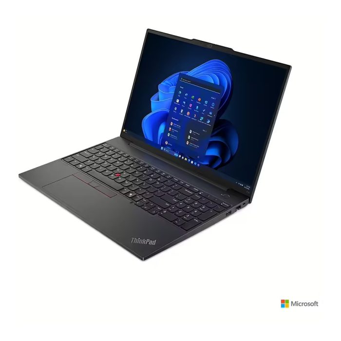 Lenovo ThinkPad E16 G2 - R7 7735HS, 16GB RAM, 1TB SSD, 16" FHD, Windows 11 Pro, portátil potente