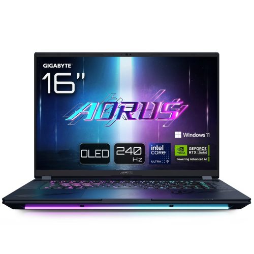 Gigabyte Aorus Master 16" OLED QHD Ultra, Intel 9 275HX, 32GB RAM, 1TB SSD, 5.4GHz, Gaming Laptop
