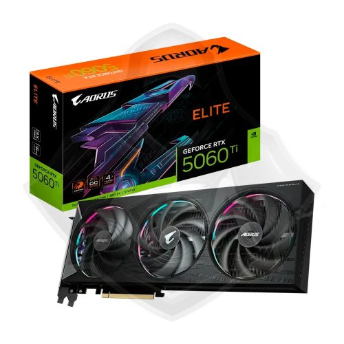Gigabyte GeForce RTX 5060 Ti XT Elite 16GB - Tarjeta gráfica de alto rendimiento para gaming