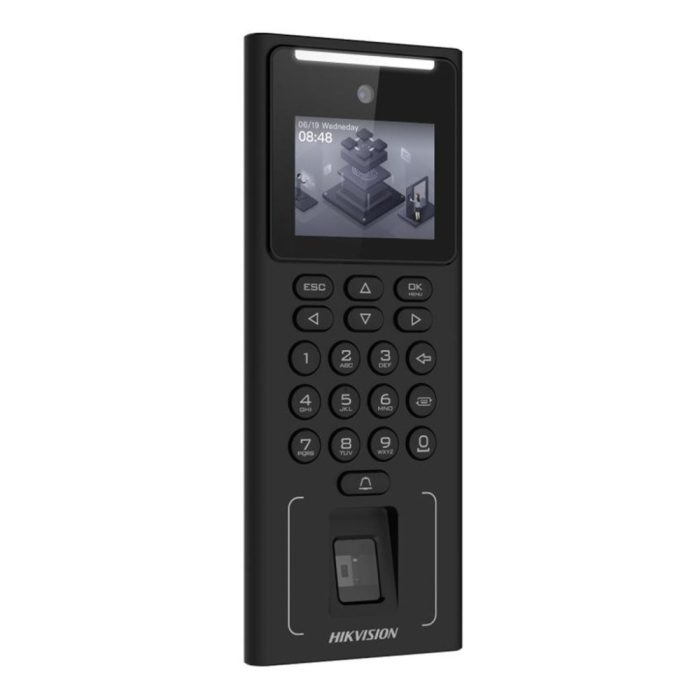 Hikvision terminal de reconocimiento facial DS-K1T321EFWX-B, alta precisión y conectividad avanzada