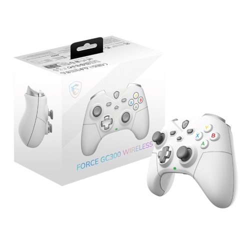 Auricular inalámbrico MSI Force GC300 White con conexión USB-C y sonido de alta calidad