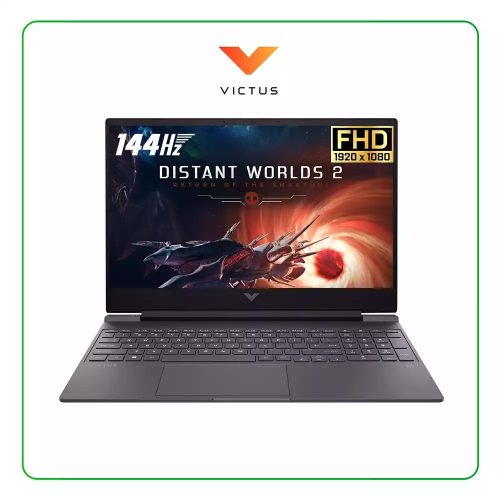 Notebook HP Victus 15.6" FHD Gaming - Ryzen 7, 8GB RAM, 512GB SSD, alto rendimiento y diseño elegante