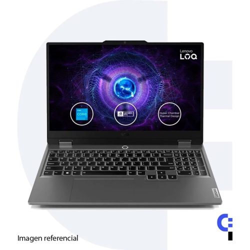Laptop Lenovo LOQ 15" | Intel Core i5, 24GB RAM, 512GB SSD, Gráficos RTX 5050, Rendimiento Superior