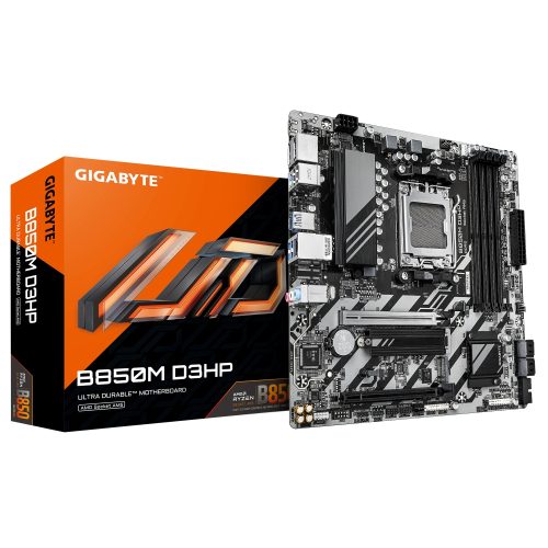 Placa base Gigabyte B850M D3HP AM5, DDR5, PCIe 5.0, ideal para tu PC de alto rendimiento