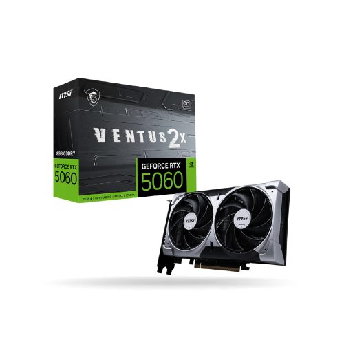 MSI RTX 5060 8GB GDDR7 - Tarjeta de video con HDMI y PCIe para un rendimiento gráfico superior