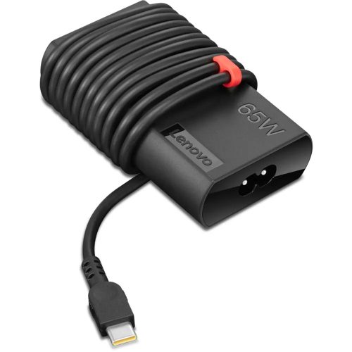 Cargador Lenovo Slim USB-C 65W, eficiente y compacto para laptops y dispositivos compatibles
