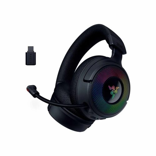 Auriculares Razer Kraken V4 X - Sonido envolvente, ligero y cómodo - Conexión de 3.5mm, color negro