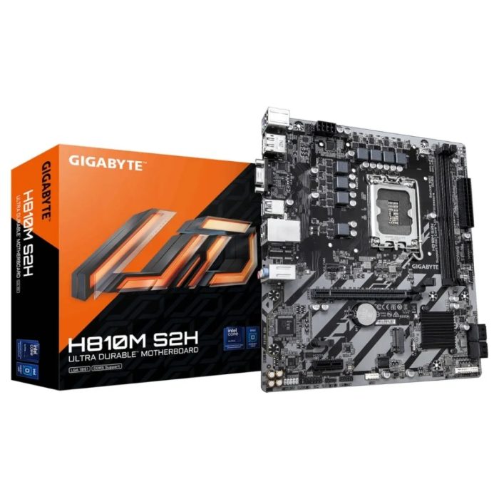 Placa base Gigabyte H810M para Intel LGA 1851, M-ATX, chipset H810, ideal para PCs de alto rendimiento