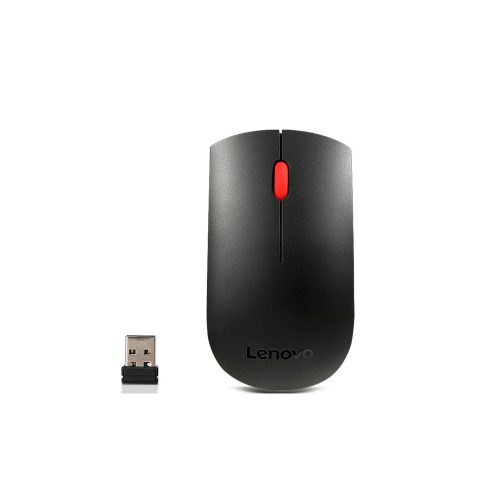 Kit combo teclado y mouse inalámbrico Lenovo en color negro – Ergonomía y estilo para tu escritorio