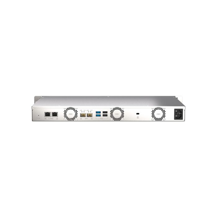 Servidor NAS QNAP TS-435XeU, 4GB RAM DDR4, Marvell ARM de alto rendimiento, ideal para almacenamiento eficiente