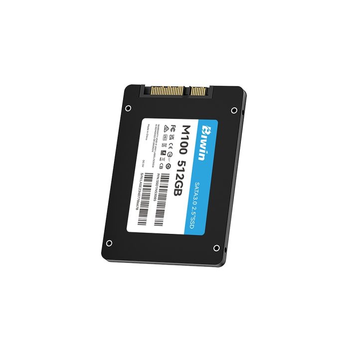 SSD Biwin M100 de 512GB, velocidad SATA 6Gb/s, tamaño 2.5" ideal para mejorar tu PC