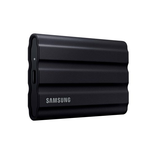 SSD externo Samsung T7 Shield 2TB USB-C 3.2 Gen 2, alta velocidad y portátil ideal para gamers