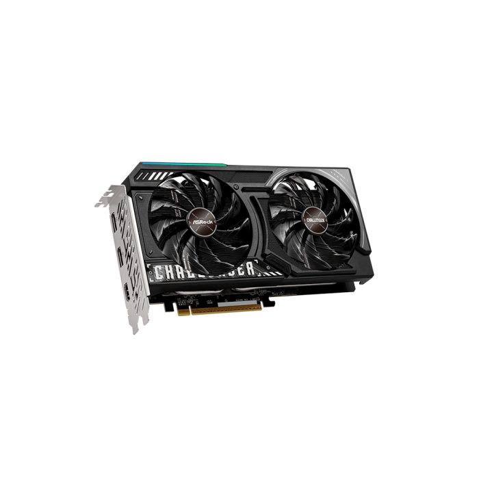 Tarjeta de video ASROCK Radeon RX 9060 XT Challenger 16GB GDDR6, PCI-E 5.0, alto rendimiento